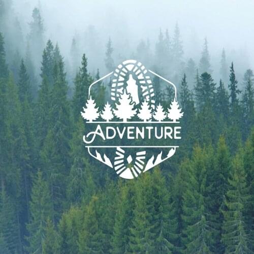 Cartoon Adventure Car Decal Vinyl Decal Decorate Sticker Waterproof Fashion Funny Car Styling Accessories