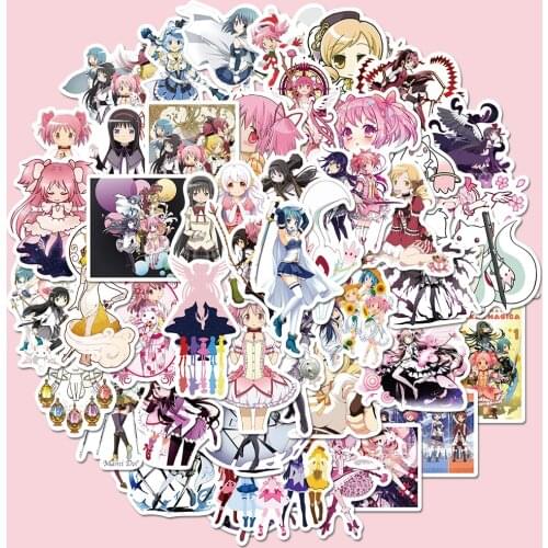 50pcs MoFaGirl cartoon game Stickers for Luggage Laptop Bike Skateboard Stickers Waterproof Childrens Toy Graffiti Stickers