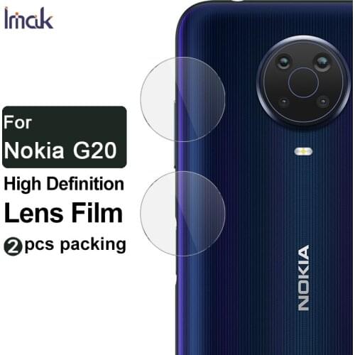 For Nokia G20 Glass Camera Protector IMAK High Definition Tempered Glass Lens Film for Nokia G20