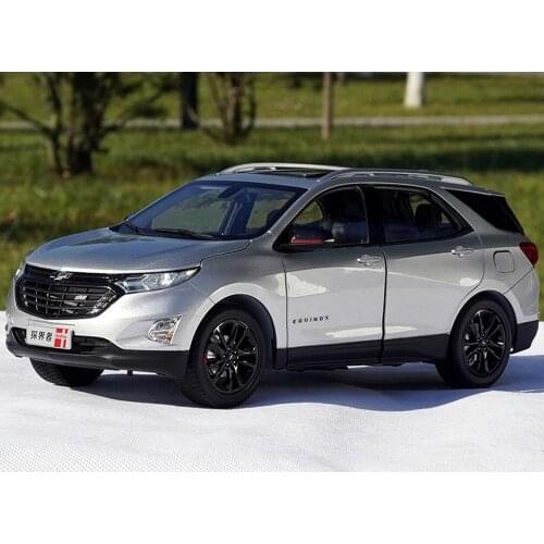 1/18 Scale Chevrolet Equinox Silver DieCast Car Model Toy Collection Gift