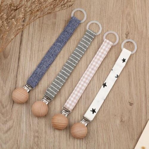 1PC New Baby Pacifier Clip Pacifier Chain Dummy Clip Nipple Holder For Nipples