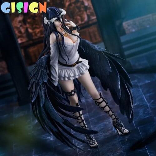 27cm Overlord Albedo So-Bin Anime Figure Overlord III Albedo Action Figure Albedo Figurine Ainz Ooal Gown Figure Toys Model Gift