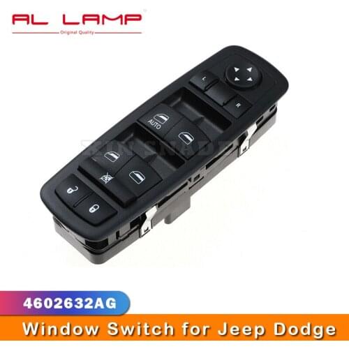 4602632AG Front Left Power Window Control Switch For Jeep Liberty Dodge Nitro 08-12 4602632AC 4602632AD 4602632AF 4602632AH