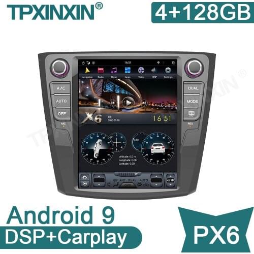 Android 9.0 4+128G PX6 Tesla Style For Renault Kadjar 2016-2018 Android Car Audio Stereo Radio Recorder GPS Head Unit