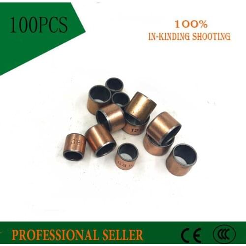 Free shipping SF-1 0510 5*7*10 Oilless bush Self-lubricating bushing Sintered bush Size 5x7x10 mm