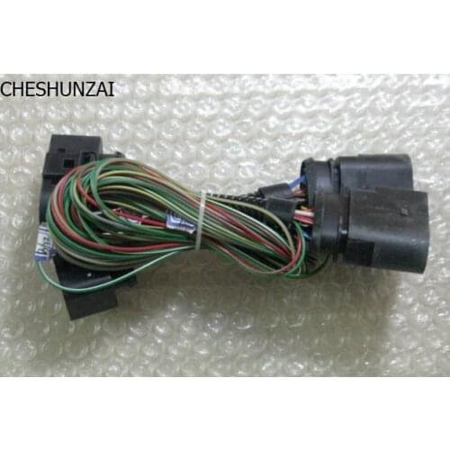 CESHUNZAI U model halogen upgrade HID Xenon Headlight 10 to 14 Pin Connector Adapter For VW Golf MK7