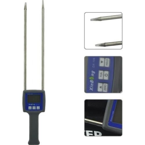 Digital Multifunction Moisture Meter Hay soap wood powder tester 0-80% DX-106