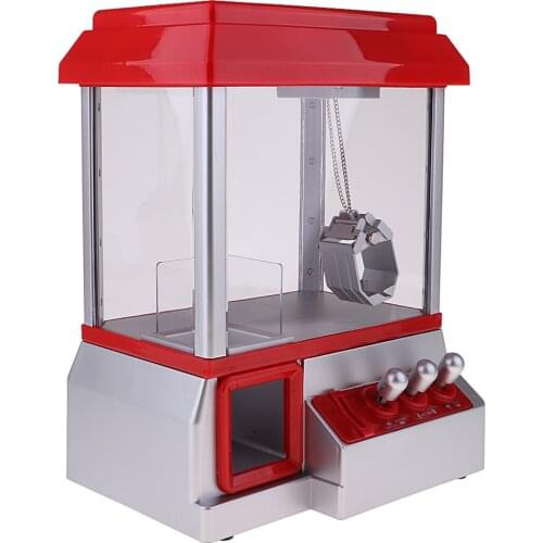 Prize Grabber Machine Toy for Kids Boys & Girls with Power Cable & 24 Coins