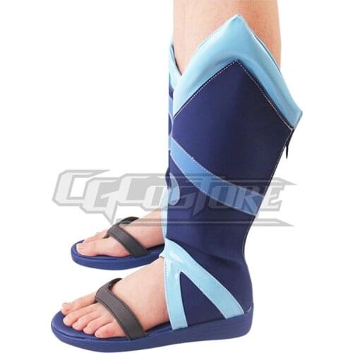 Cosplay Costume Anime Shoes Boots League of legends The Exile Riven Christmas Halloween Free ship COSX-1319