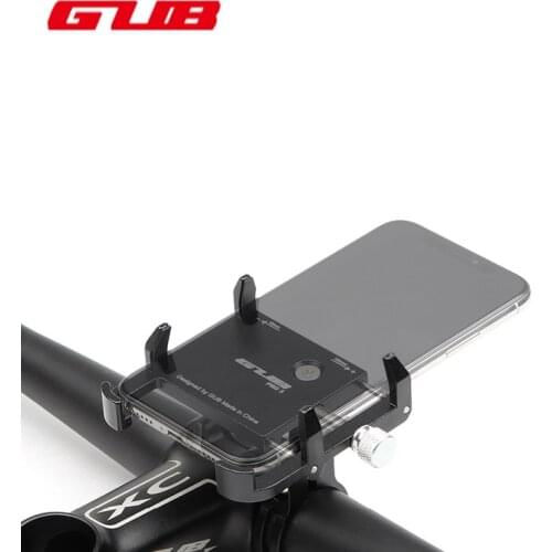 GUB PRO 3 2 Mount Bracket Handlebar Clip Stand Bicycle Adjustable Phone Holder Anti-Slip Bike for 3.5-6.2inch Phone Bicicleta