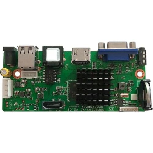 Ultra HD 4K 8MP 9CH NVR Mainboard H.265+ Face Detection XMEYE 9 Channel NVR Board