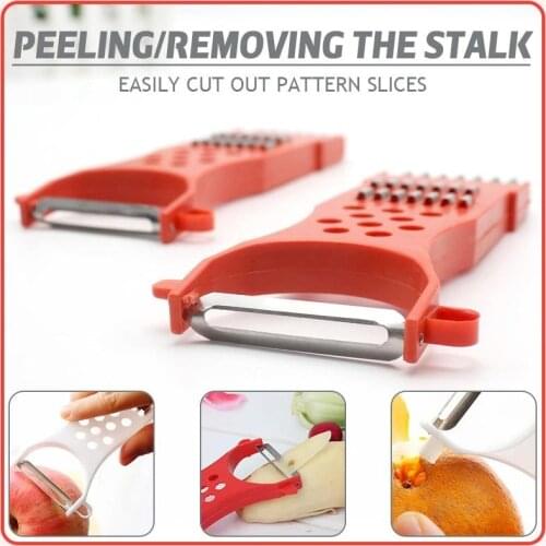 Vegetable Slicer Cutter Chopper 5 in 1 Blades Peeler Grind Grater Multifunction Potato Carrot Grater Drain Kitchen Artifact