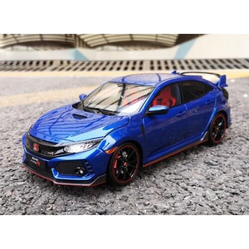 1/18 LCD Models For Honda Civic Type-R Diecast CAR MODEL TOYS Boys Girls Collection Blue Metal,Plastic,Rubber