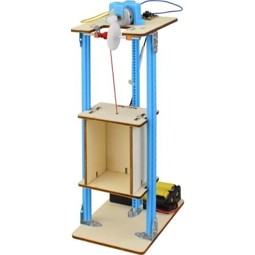 Science and Technology Small Production Scientific Experiment Youth Maker Education Elevator Lift Model Stem Science Toy