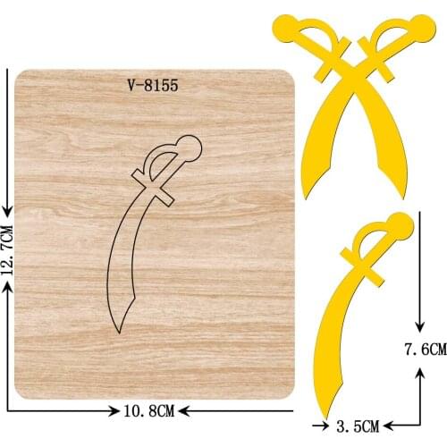 New wooden dies cutting dies for scrapbooking Multiple sizes V-8155