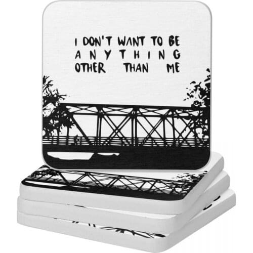 One Tree Hill- Bridge Diatom Square Round Coaster Water Absorption Cup Bonsai Mat Soap Toothbrush Pad 10x10cm