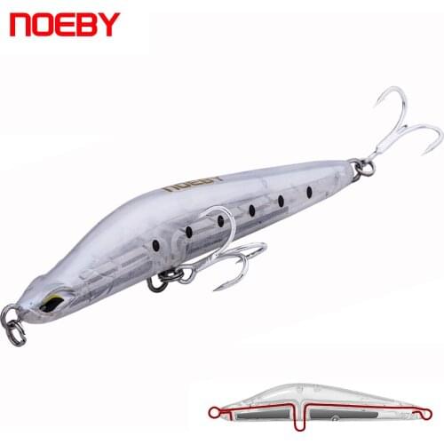 New Arrival Long Casting Pencil Lure 105mm 40g Sinking Hard Artificial Bait Saltwater Swimbait NBL1901