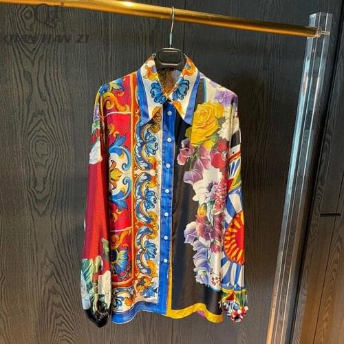 Шелковые блузки Qian Han Zi China At AliExpress