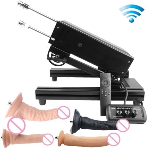 Fredorch Sex Machine Automatic For Women and Men 200W Strong Power Solid Support Adult Sex Toy with Anal Dildo Attachment 1-15cm