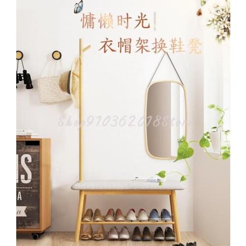 Nordic Entrance With Shoe Changing Stool Household Doorstep Shoe Wearing Stool Entry Shoe Cabinet Can Sit On The Porch Hanging