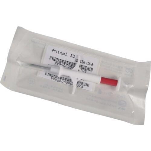 10 pcs/lot 1.4*8 mm134.2KHz RFID Glass Tag for Pet Identification,Tag for animal tracking/identification Pet syringe chip