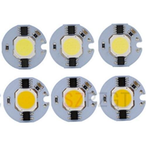 LED COB Chip 110V 220V 9W 10W 20W 30W 50W LED Bulb Lamp Input Smart IC Flood Light Spotlight