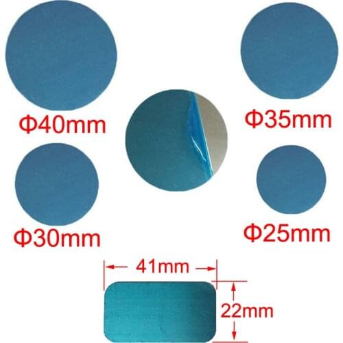 10pcs 40mm 35mm 30mm 25mm 20mm Metal Plate disk iron sheet for Magnet Mobile Phone Holder For Magnetic Car Phone Stand holders