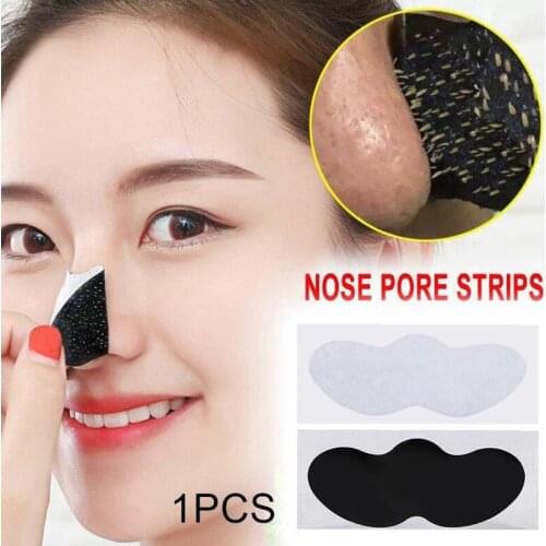 10pcs Strips From Black Dots Blackhead Remover Pore Cleansing Strips Nose Sticker Pig Nose Mask Charcoal Strips From Black Dots