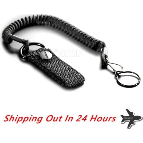 100%Original NITECORE Accessories Standard Lanyard Tactical Flashlight NTL10 NTL20 Punched Stainless Steel Ring Safety Rope 2021