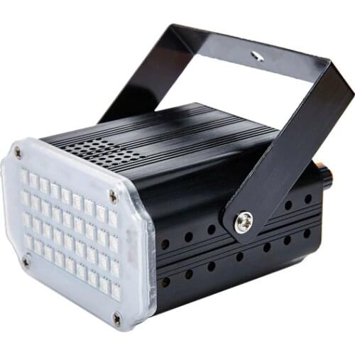36 Led DJ Disco Strobe Light LED Flash Voice Music Control Stroboscope Stage Lighting Effect Party Show
