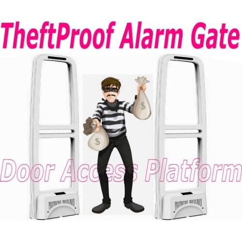 Acoustomagnetic Supermarket' Security Gate TheftProof Alarm control,Store Anti-Theft,LED Light+110dBs LoudSpeaker Access control