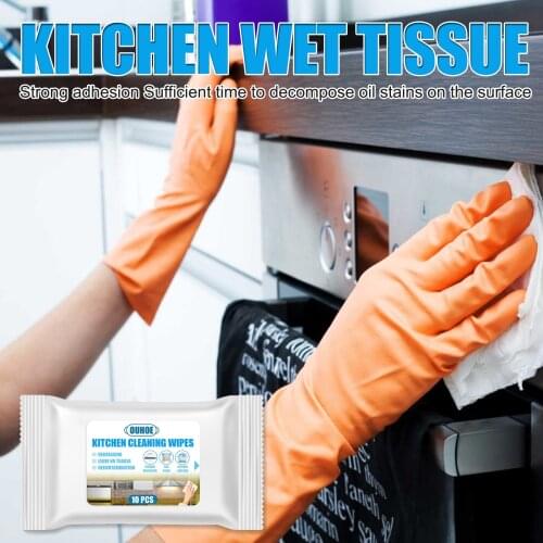 Household Kitchen Wipes For Cleaning And Removing Grease Stains Disposable Wipes