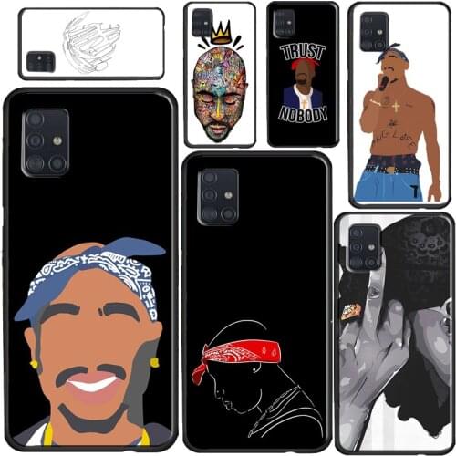 2Pac Tupac Rapper Singer Phone Case For Samsung A72 A52 A42 A32 A12 A10 A20S A30 A50 A70 A20e A21S A11 A41 A51 A71