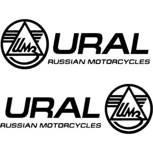 CS-1444#24*8cm Ural funny car sticker vinyl decal white/black for auto car Motorcycles stickers styling