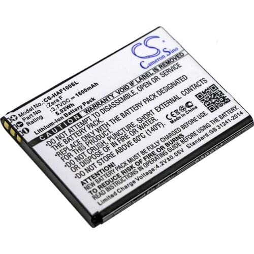 CS 1600mAh / 5.92Wh battery for Highscreen Zera F Zera F