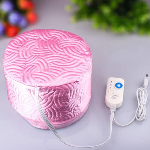 Home Electric Heating Steam Hair Cap Hot Oil hat DIY hair styling beauty tools hair care nutrition hair Optional temperature
