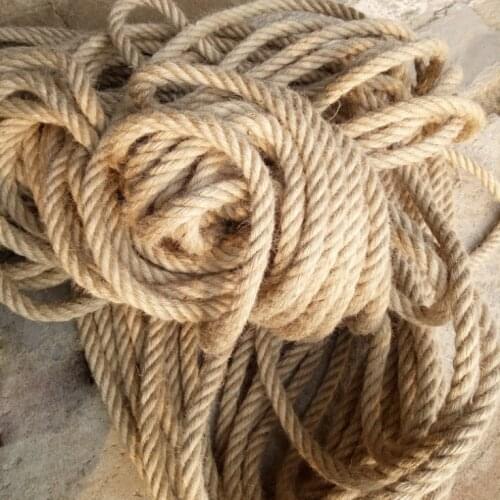 10mm 10-50m Jute Ropes Twine Natural Hemp Cord DIY Nordic Home Decor