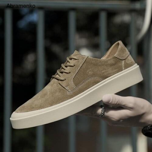 Mens Casual Shoes Genuine Leather Casual Shoes Slip On Men Fashion Flats Loafer Male Fashion Sneakers