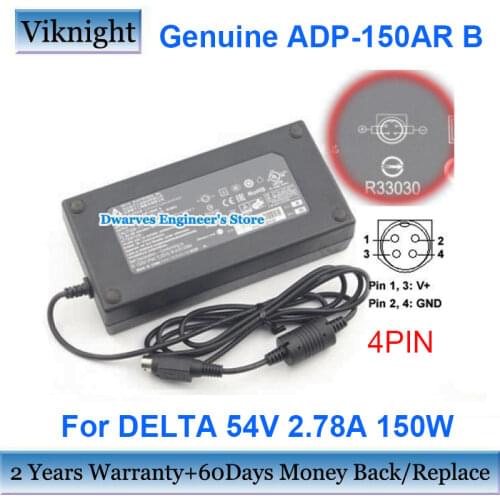 Genuine Delta ADP-150AR B 54V 2.78A 150W Laptop Adapters For CIS CO SG300 SG350-10MP 10-PORT 4pin ac power adapter charger
