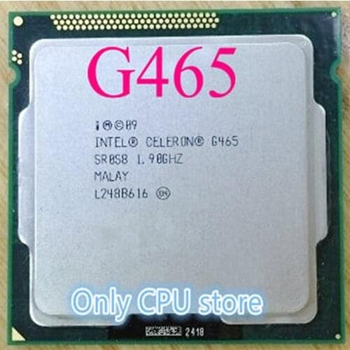 Intel Original G465 CPU Processor 1155pin CPU 1.9G 35W scrattered pieces
