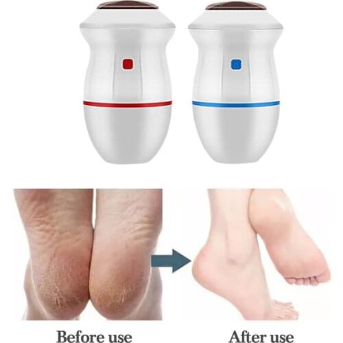 Rechargeable Electric Foot File Grinder Dead Skin Callus Remover Foot Pedicure Tools Feet Care For Hard Cracked Cleaning Tools