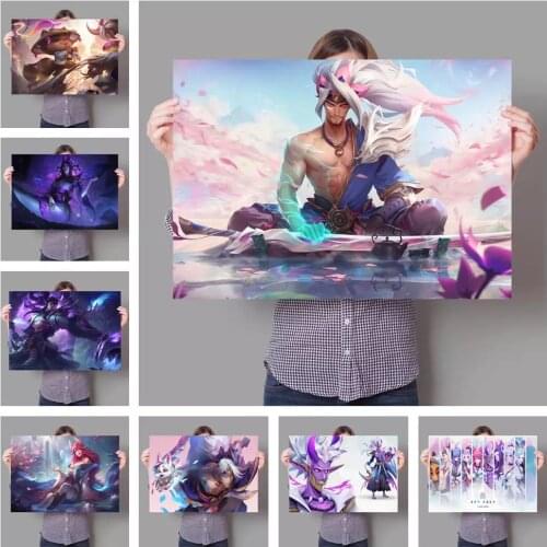 Popular Online Game League of Legends Poster HD Print Canvas Painting Living Room Bedroom Decorative Painting