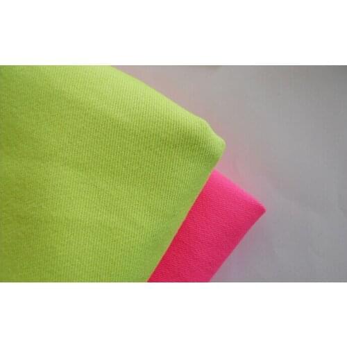 Pure cotton cute candy colors fabric color fluorescent denim fabric twill womens garments pants cloth fabric material wholesale