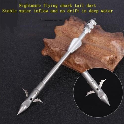1pcs 140mm Stainless Steel Bow Fishing Slingshot Catapult Dart Broadheads Arrowheads Hunting Shooting Tips Fishing tool