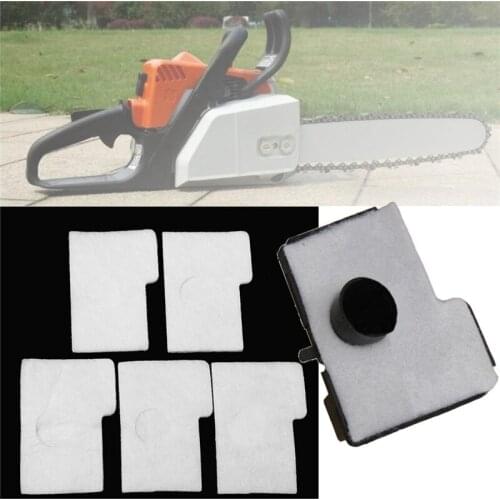 10pcs A Set Replace Chainsaw Air Filter Cleaner Foam Kit For Stihl MS170 MS180 017 018 Chainsaw 1130 124 08
