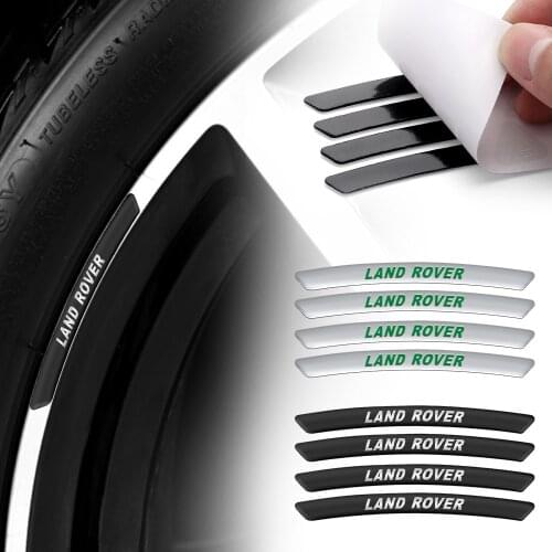 For Land Rover Freelander 2 L2 LF Discovery 3 4 L319 Range Rover Sport 4pcs New Car Wheel Rims Sticker Racing Performance Decals