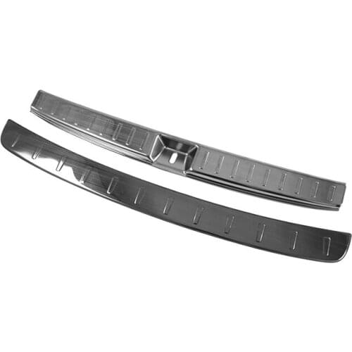 Fit for Benz GLB200/180 2020 trunk black titanium brushed protective plate tail box protective plate anti-scratch