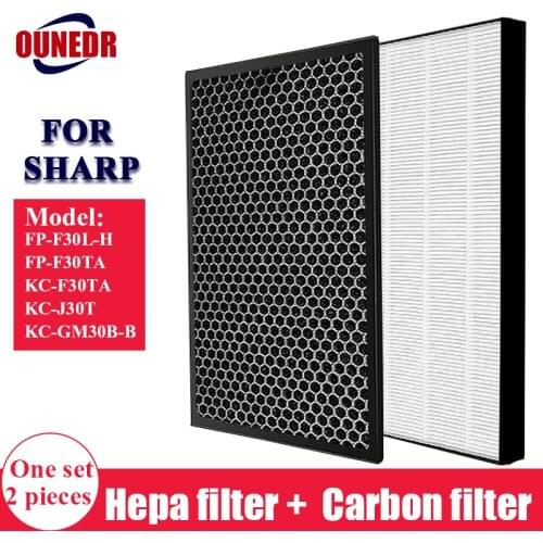 FZ-F30HFE FZ-F30DFE Replacement HEPA Filter Fit for Sharp FP-F30L-H FP-F30TA KC-F30TA KC-J30T KC-GM30B-B air purifier parts