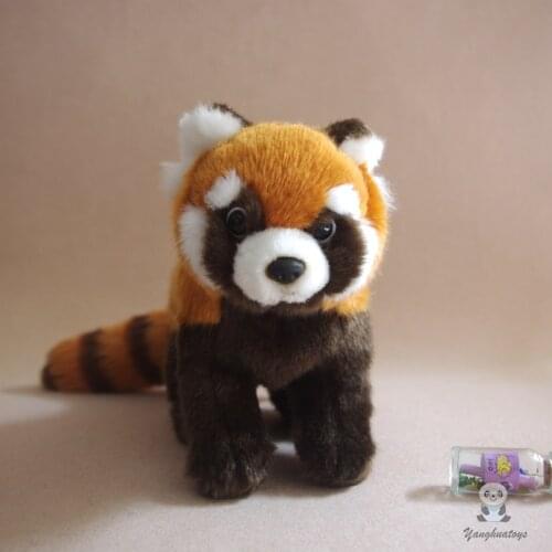 Simulation Stuffed Red Panda Child Toy Lovely Plush Raccoon Doll Toys Birthday Gift Dolls