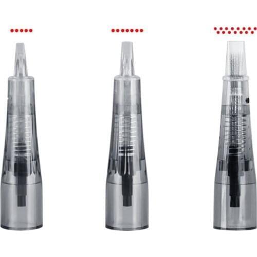 Cartridges Needle Nano Needles Cartridge Permanent Makeup Pen Professional Tattoo Needles for Eyebrow,Eyeliner,Lip,MTS